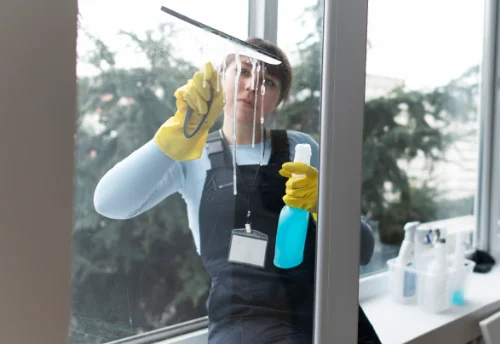 Nettoyage de vitres intérieures et extérieures à Thiers-sur-Thève